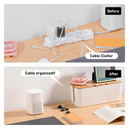 Cable Management Box — Bedroom, Office & Living Room Essential