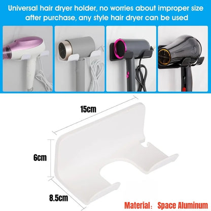 Wall-Mounted Hair Tool Organizer | Bathroom & Vanity
