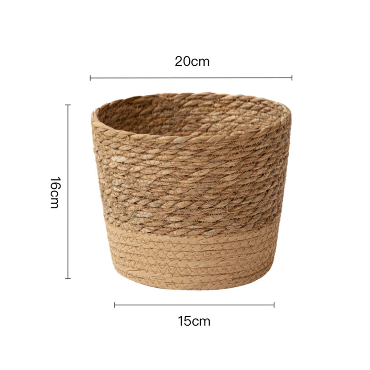 Woven Flower Plant Display Baskets | Kitchen, Sunroom, Living Room, Garden, Bedroom Essentials