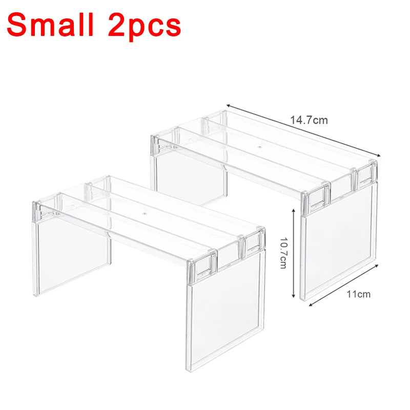 Stackable Refrigerator & Pantry Shelf Organizer | Kitchen | Pantry