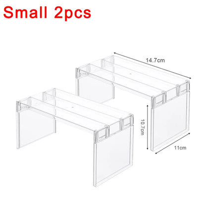 Stackable Refrigerator & Pantry Shelf Organizer | Kitchen | Pantry