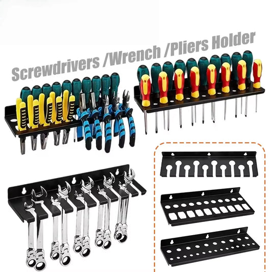 Wall-Mount Tool Organizer Rack | Garage