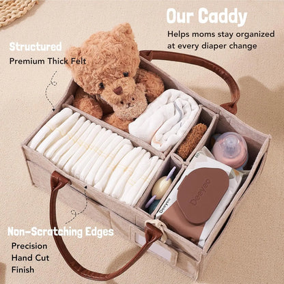 Multi-Purpose Storage Caddy — Baby, Pet, Bedroom & Car Organizer