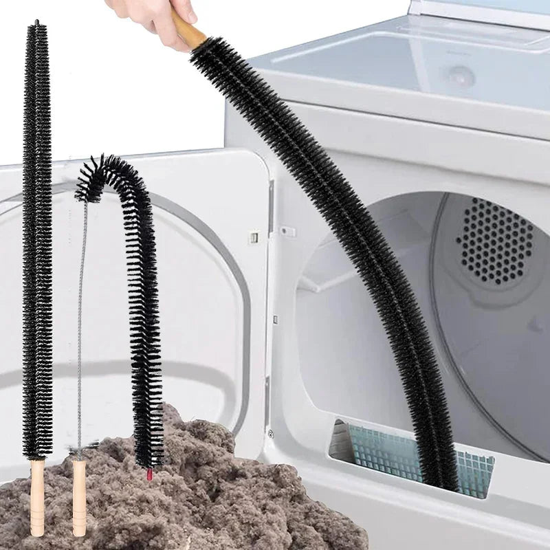 Flexible Essential Dryer Lint Brush — Long-Reach Vent & Crevice Cleaning Tool | Laundry