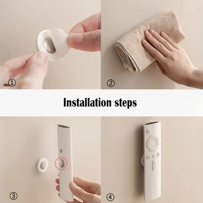 Magnetic Wall-Mount Remote Holder | Living Room, Bedroom, Office